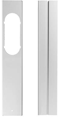 2 Pcs Air Conditioning Window Baffle, Adjustable Window Air Conditioner Sealing Plate, Air Conditioner Window Seal Plate, Air Conditioner Window Sealing Plates for Air Conditioner Exhaust Hose