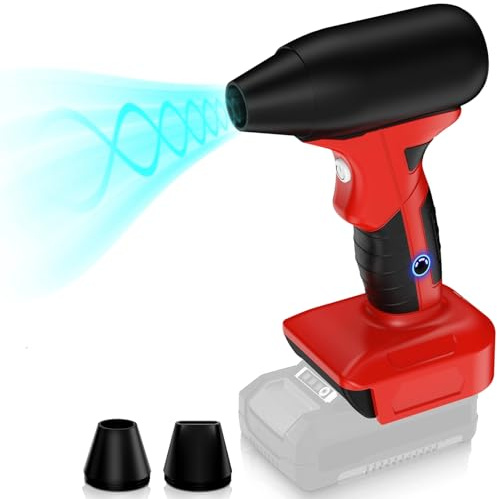 Mini Jet Dry Blower Fan for Einhell 18V X-Change Battery, 130000RPM Cordless Portable Handheld Turbo Jet Fan Blowers for Car, Leaf Blower, Cleaning, Camping, Workshops, Lawns (Battery not Included)