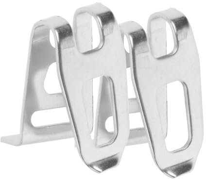 Mikikit 2pcs Small Belt Hook Hanger for Electric Drill and Impact Drivers, Portable Electric Drill Holder Clip for Diy Hand Tool and Work Belt Use