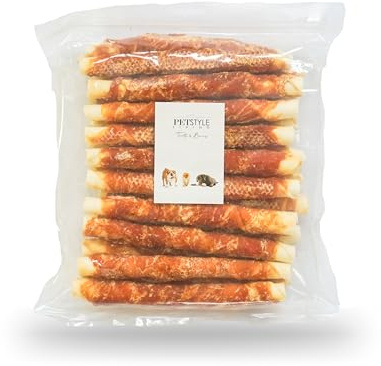 Petstyle Living 20 cm tuggpinnar med kyckling - hundsnacks - 20 stycken