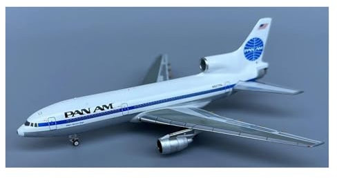 JINLEXIU Static aircraft model 1/400 For American PAN AM L-1011 Aircraft Model N507PA Alloy Finished Plane Model Decorative Ornaments