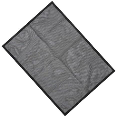 Alipis Grille De Cheminée en Maille 29 * 45 in Protection Pare-étincelles en PVC Écran De Cheminée Pliable Sécurisé pour Garçon Et Filles Et Animaux Ensemble De 2 Pièces