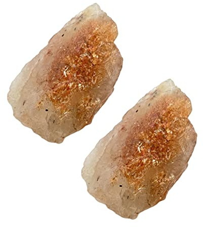 OATIPHO Juego de 2 Piedras Naturales de Reiki en Varios Estilos, Piedras Energéticas de Sol para Mejorar la Meditación y Decoración en Jarrones Estilo Aleatorio
