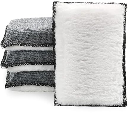 4 Pieces Car Sponge Blocks Suitable For Efficient Interior Cleaning And Long Lasting Performances Effective Dirt Removal Non Scratch Car Sponge