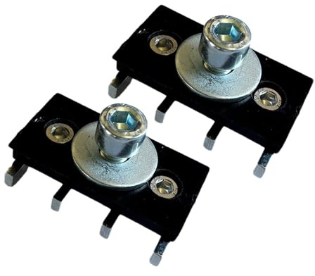 Set de 2 écrous pour VW T7 Multivan - California Beach - Custom Tourneo V710 - Kit de fixation pour rails de siège - Ensemble de montage professionnel pour aménagement de camping, fixation de meubles
