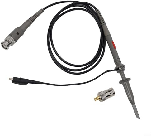 FACAIIO P6100 Oscilloscope Probe Adapter DSO-TC2 TC3, 100MHz 600V High Voltage Probe with 120cm Cable