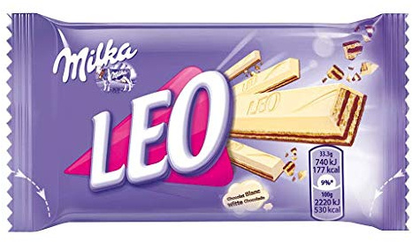 Milka LEO weiße Schokolade 32x33g