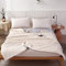 Qcover Couette Rafraîchissante 200x230 cm en Coton, Ete Réversible Beige Gris en Nuveau Tecnologie Arc-Chill Tissu Rafraîchissant, Couverture Rafraichissante Doux et Léger pour 2 Personne