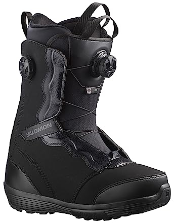 Salomon - Women's Ivy Boa Black Castler Snowboard Boots - Women - Size 38 - Black