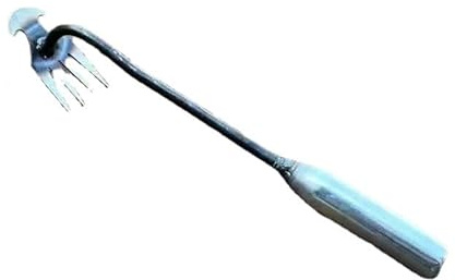 Desbrozadoras manuales, herramientas manuales para jardín, patio y camino con mango largo, perfectas para tirar de malezas, quitar raíces, azada