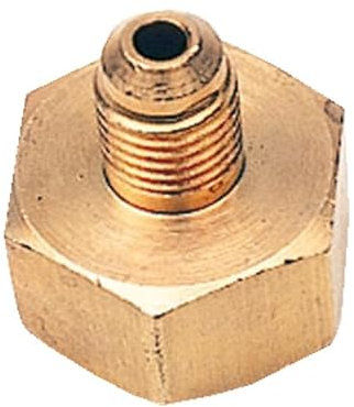 Raccordo 5/16 SAE M x 21,8 W SX – per bombole da 5 Kg e 10 Kg – specifico per gas R32 - Idrhaus