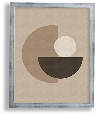 VO design Finn Premium Bilderrahmen Posterrahmen 30x90 cm Farbe Silber Patiniert 90x30 cm mit weisser Rückwand und Antireflex Acrylglas
