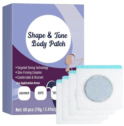 Uoqpty Körperpflege, Bauch-Patch, Bandagen, schnell einziehend, mildes Selbstvertrauen, tragbare pflegende Lösung für Damen, Herren, Erwachsene