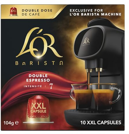 Café Capsules Splendente Intensité 7 Compatibles L'or barista L'OR - la boite de 10 capsules Lot De 3 - Par Lot