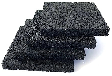 4x Antivibration Gummipads Vibrationsdämpfer Waschmaschine Trockner Pad Schwingungsdämpfer Gummi