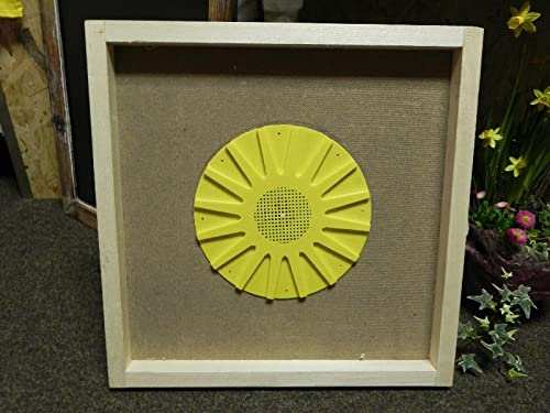 Generisch Bienenflucht komplett m.16 Ausgängen f. DNM Styropor-Beute/Segeberger Zargen 50x50cm Holzrahmen Imker Imkerei