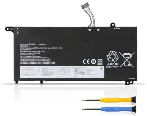 K KYUER L19L3PDA L19C3PDA L19M3PDA L19D3PDA Laptop Akku für Lenovo ThinkBook 14 15 Gen 2 3 4 G2 G3 G4 ITL ACL IAP ABA ARE SB10Z21208 SB10Z21203 5B10Z21197 5B10Z21210 5B10Z21202 5B10Z21198 45Wh 3907mAh