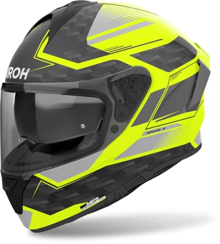AIROH SPARK 2 ZENITH YELLOW MATT M