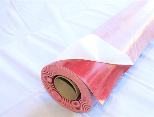 Self Adhesive MLV Mass Loaded Vinyl Insulation Sound Proofing Deadening Roll 1.2m x 2m 27dB Reduction in Sound EuroCLASS B-s2-d0 Flammability Rating
