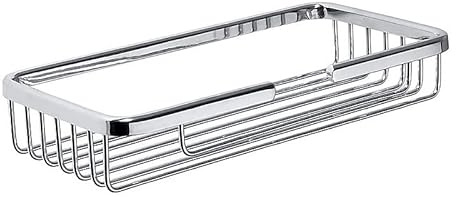 Brillantbad BYTRO Seifenkorb Messing Chrom poliert 100x230x30 mm für Bad & WC >> zum Bohren