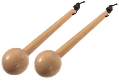 BELLIFFY 2pcs Youth Baseball Glove Mallet Wooden Mallet Hammer for Baseball Training