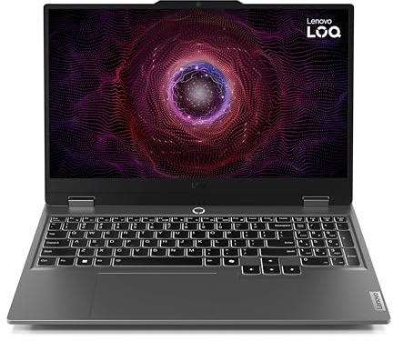 Lenovo LOQ 15.6 pulgadas FHD 144Hz Gaming Notebook Ryzen 7 7435HS 16GB RAM 512GB SSD NVIDIA GeForce RTX 4050 Luna Grey - Ryzen 7 7435HS (Octa-Core) - NVIDIA GeForce RTX 4050-15.6 FHD Display - 16