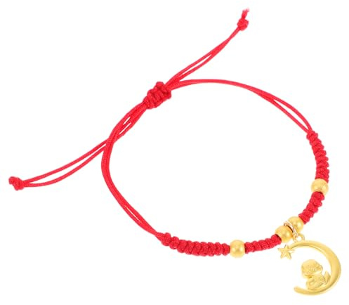 Holibanna String Zodiac Snake Bracelet Lucky Bracelets Animal Charm 2025 Chinese Zodiac Red for Protection Year of The Snake Red Protection Rope