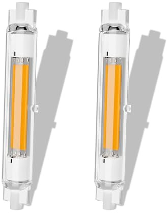 GDYOD R7S LED 118mm Dimmbar, LED R7S 118mm 30W Ersatz für Halogenstab 300W, StabKaltesweiß 6000K 3000LM, Kein Flackern, 360°Abstrahlwinke, 2er Pack