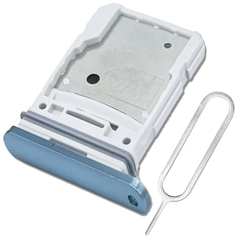 ExtKry Porta SIM per Samsung Galaxy S20 FE Vassoio SIM,Blu | Qualità originale slot SIM porta scheda slot scheda SIM vassoio porta per scheda SIM con pin espulsione.