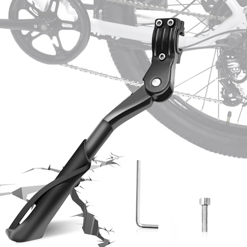 JKGBUK Fahrradständer für Giant Trance E+ Pro Trance May Trance SX Trance X Trance X 3, Aluminiumlegierung Einstellbarer Seitenständer Fahrrad Stützbeine Seitenständer mit Rutschfestem Gummifuß