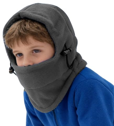 Maschera da Sci per Ragazzi,Caldo e Resistente al,Copertura Viso per Sci - Adatta a Ragazzi Ragazze Bambini Appassionati di Sport Snowboard Bicicletta Ciclismo Pendolarismo Quotidiano