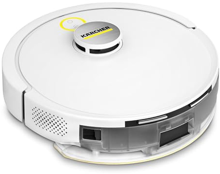 KÄRCHER RVC 3 Vacuum and Mop Robot | 15,000 Pa, Up to 130 min runtime, App control, mapping, laser navigation, Cliff sensors, automatic charging