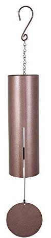 Bronze Fleck Signature Series Large Cylinder Bells Chime, 36 inch