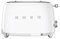 Smeg TSF01WHUK Retro Style 2 Slice Toaster - White