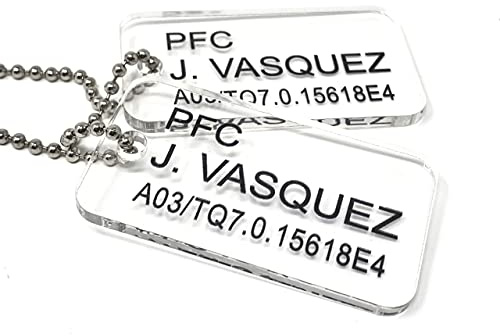 Aliens US Colonial Marine (USCM) akryl hundtaggar - PFC J. Vasquez