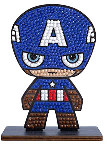 Captain America Marvel Crystal Art® Buddies Kit
