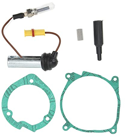 Kit di riparazione per candele, 24 V, kit di manutenzione per riscaldamento D2, strumento di rimozione candele, candela di riscaldamento in ceramica per Webasto Eberspacher 2 KW, kit di riparazione