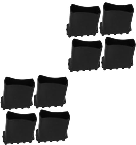 DOITOOL 8pcs Step Ladder Feet Cover Herringbone Rubber Pads Ladder Legs Protector Accessories for Protection