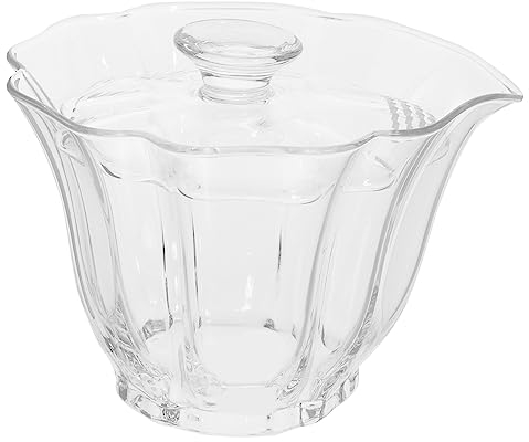 GLEAVI Hochborosilikat-teetasse Mit Deckel Leicht Und Bruchsicher Für Zuhause Büro Und Teehäuser Multifunktionale Teeschale Für Warme Und Getränke