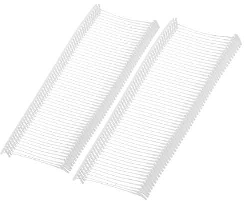 Esshogo 5000 Lunghezza 50 mm fili sparafili bianchi fili a paletta, Tagger Tag Gun Barbs per pistola sparafili per etichette targhette cartellini pistola sparafili per cartellini e prezzi, stitch gun