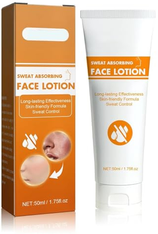 sjfscqr Crema antitranspirante Suave de Larga duración para Rostro graso y Cuero cabelludo y Control del Sudor en Axilas, Control de la Grasa en la Frente y el Rostro para Mujeres y Hombres Hombres