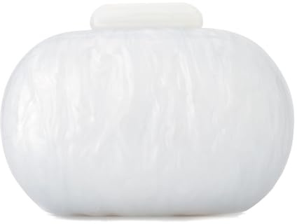 EVEOUT Clutch de Acrílico para Mujer Elegante Carteras de Mano de Fiesta de Acrílico Bolsos Bandolera para Novia Boda Noche