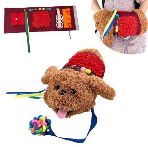 Couverture Sensorielle Démence, Fidget Blanket Poupée pour Démence Oreiller Gigogne Couverture Sensorielle Démence Fidget Sensoriels Produits Pour Personnes Agées Démentes