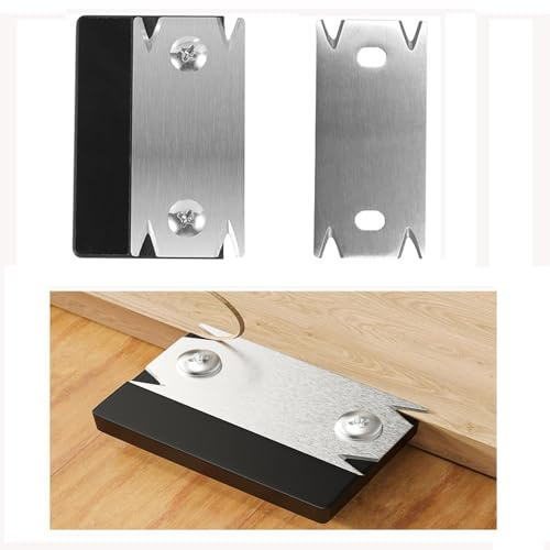 Furnierkantenschneider mit 1 Ersatzklinge,Tragbar Manueller Kantenanleimschneider, Handhobel für präzises Umleimen von PVC, ABS und Holzfurnier