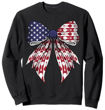 Mandoline Instrument Mandoliniste Drapeau Américain 4 Juillet Sweatshirt