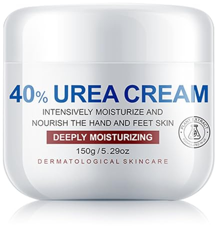 40% Urea Cream - Urea Foot Cream for Cracked Heels and Dry Skin - Cracked Heel Repair cream urea 40 Percent - Feet Cream for Hard Skin - Rough Hard Skin Remover Deep Moisturizing for Feet & Hand