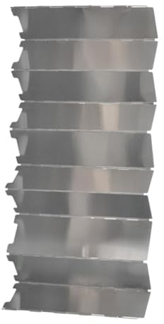 PAMINGONO Paravento Pieghevole Per Stufa Da Esterno Parabrezza Antivento Per Fornello Da Campeggio Protezione Termica Portatile Per Cucina All Aperto