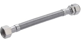 Flexible inox bicone Ø12 - femelle 12x17 passage intérieur 8 mm - longueur 15cm NOYON & THIEBAULT