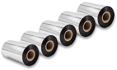 vhbw 5x Thermotransfer-Band kompatibel mit Printronix T5308