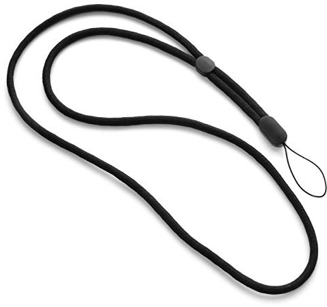 trage.band® verstellbares Trageband/Umhängeband, schwarz | Langes verstellbares Umhängeband / Lanyard. Zuverlässig, bequem und hochwertig.